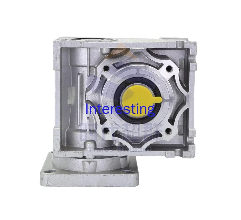 Червячный редуктор NMRV может быть снабжен шаговым сервомотором 57/86/110/130