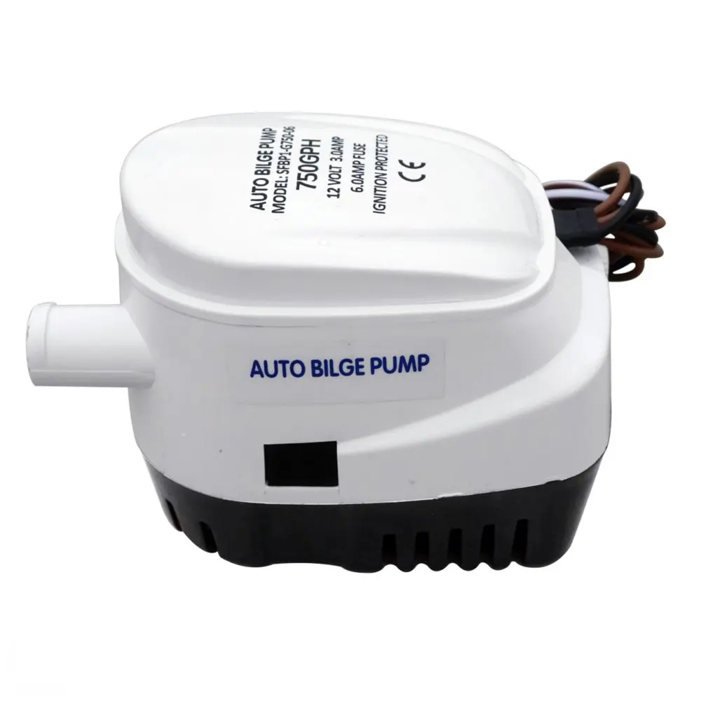 Small Submersible Pump Ship Tank Bottom Automatic 750GPH 12V | Обустройство дома