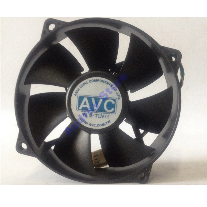 AVC 9025 9 см 12 В 0.7A DA09025T12U 4-проводной ШИМ большой объем воздуха вентилятор 42.2CFM 3800