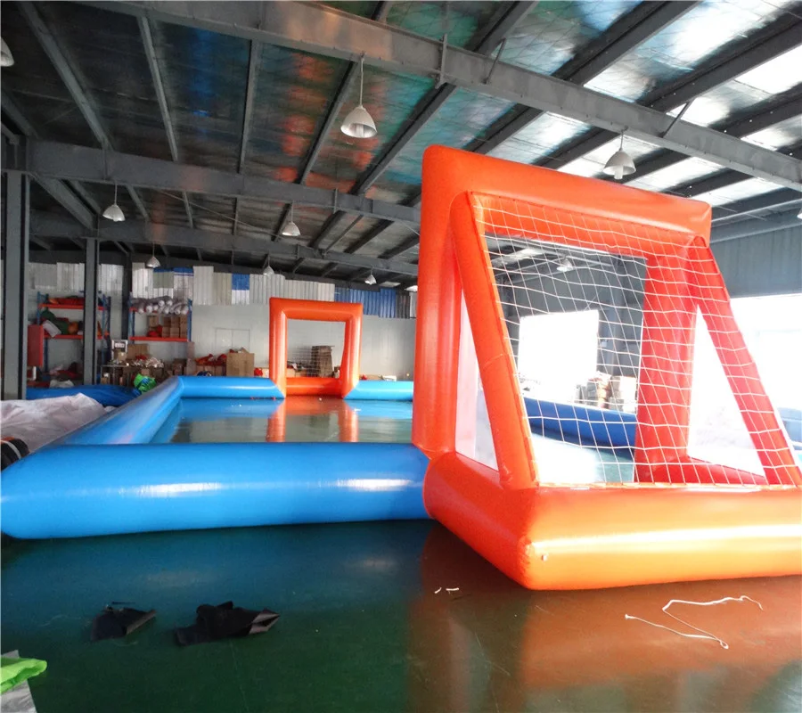 Надувная водная игровая площадка футбольный мяч|Детская площадка| |