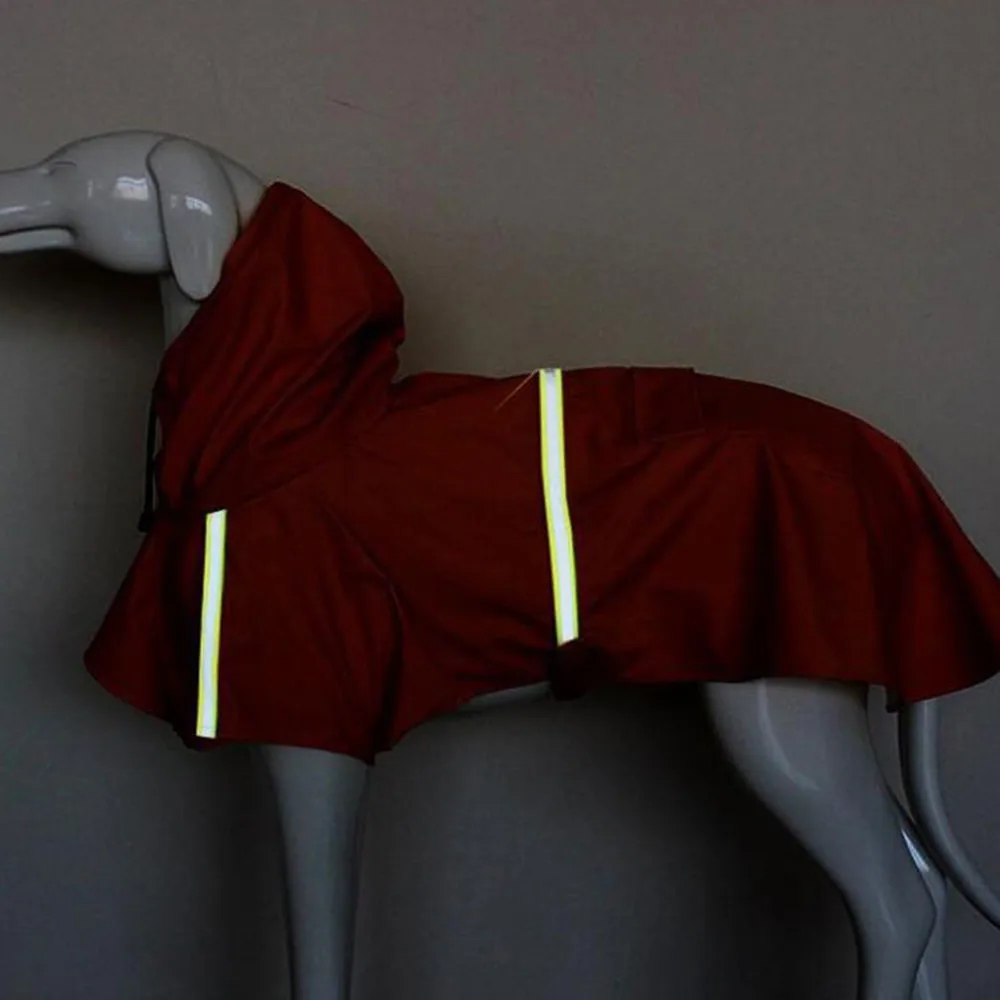 Непроницаемая одежда с принтом в виде собак Водонепроницаемый светоотражающий