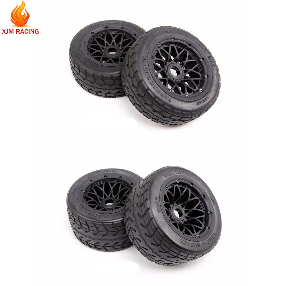 Утолщенная передняя или задняя шина в сборе для 1/5 ROFUN ROVAN KM HPI Mcd Gtb Racing BAJA 5B Ss