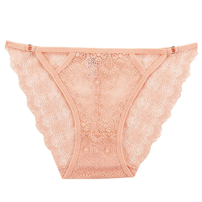 Высококачественное кружевное женское нижнее белье хлопковые трусы с