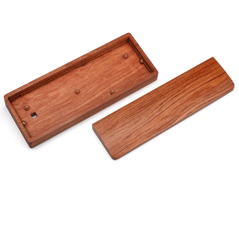 

GH60 Wooden Case Shell Hand Rest, Suitable For Poker60% Customized Mechanical Gaming Keyboard Shell CompatibleWith Poker Faceu60