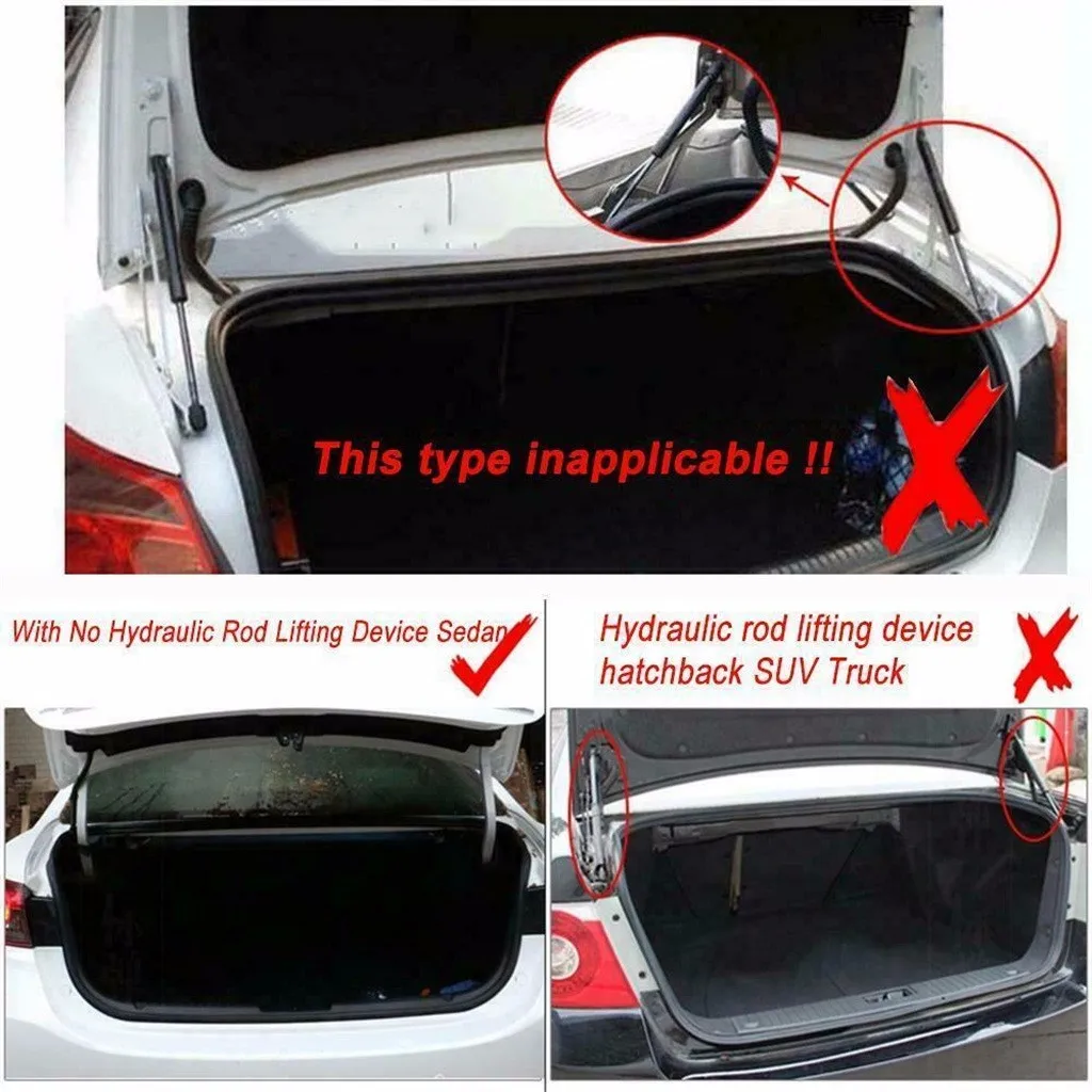 2 шт. Автомобильная крышка багажника подъемное устройство регулируемый