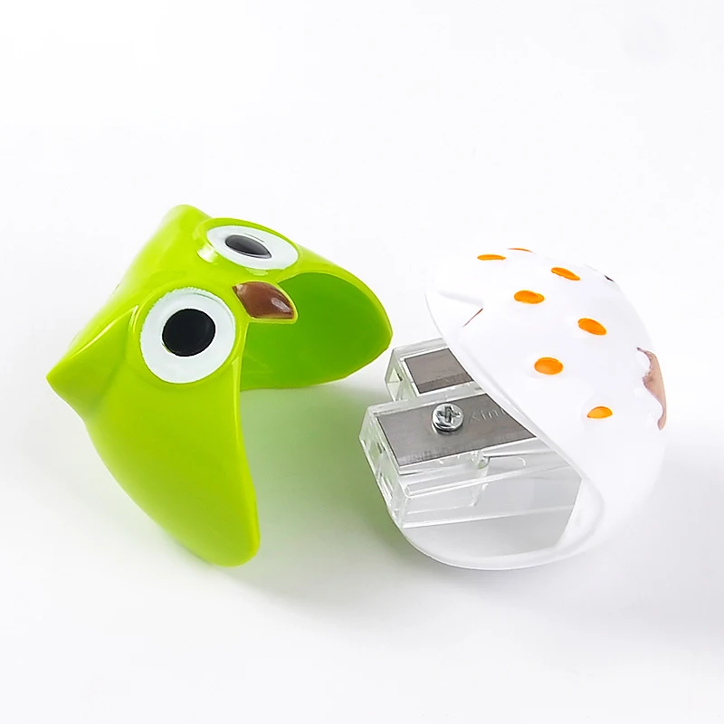 Пластиковая точилка для карандашей 4 цвета | Канцтовары офиса и дома