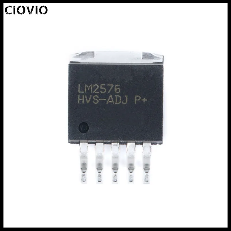 CIOVIO 5 шт. 100% новый LM2576HVSX ADJ/NOPB TO263 ADJ LM2576HVS AD LM2576 TO 263 5|Индукторы| |