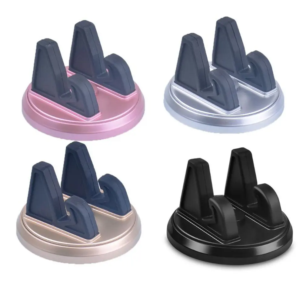 360 degree car phone holder soft silicone anti slip mat mobile phone mount stands support car gps dashboard bracket free global shipping