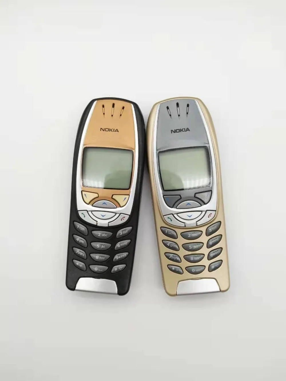6310i разблокированный Nokia 6310i 2G GSM трехдиапазонный Bluetooth классический мобильный телефон Восстановленный