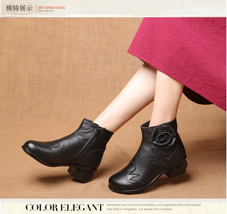 Женские ботильоны из телячьей кожи мягкие удобные теплые ботинки натуральной на