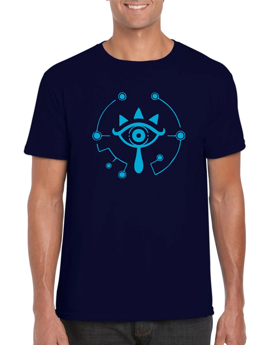 Футболка в стиле Шейха и глаз Zelda BOTW S 2XL хлопковая футболка на заказ|Мужские