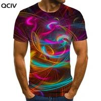 qciv abstract t shirt men colorful tshirts casual dizziness anime clothes harajuku t shirts 3d short sleeve t shirts casual tops