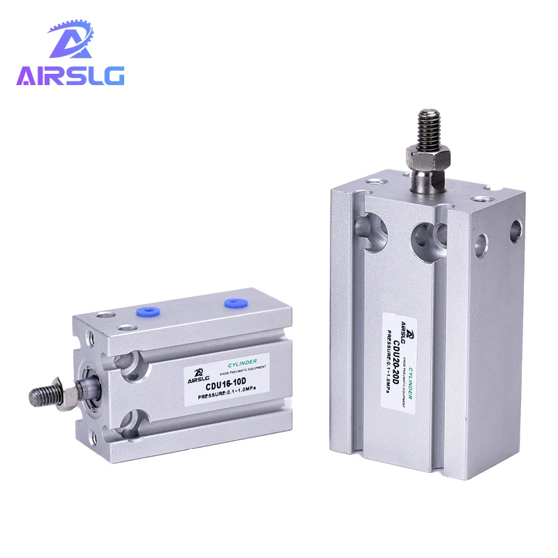 

CUK Free Mount Cylinder Non-rotating Rod Double Acting bore 6 10 16 20 25 32mm Stroke 5-50mm CUK6-30 CUK10-20 CUK16-40 CUK20-50