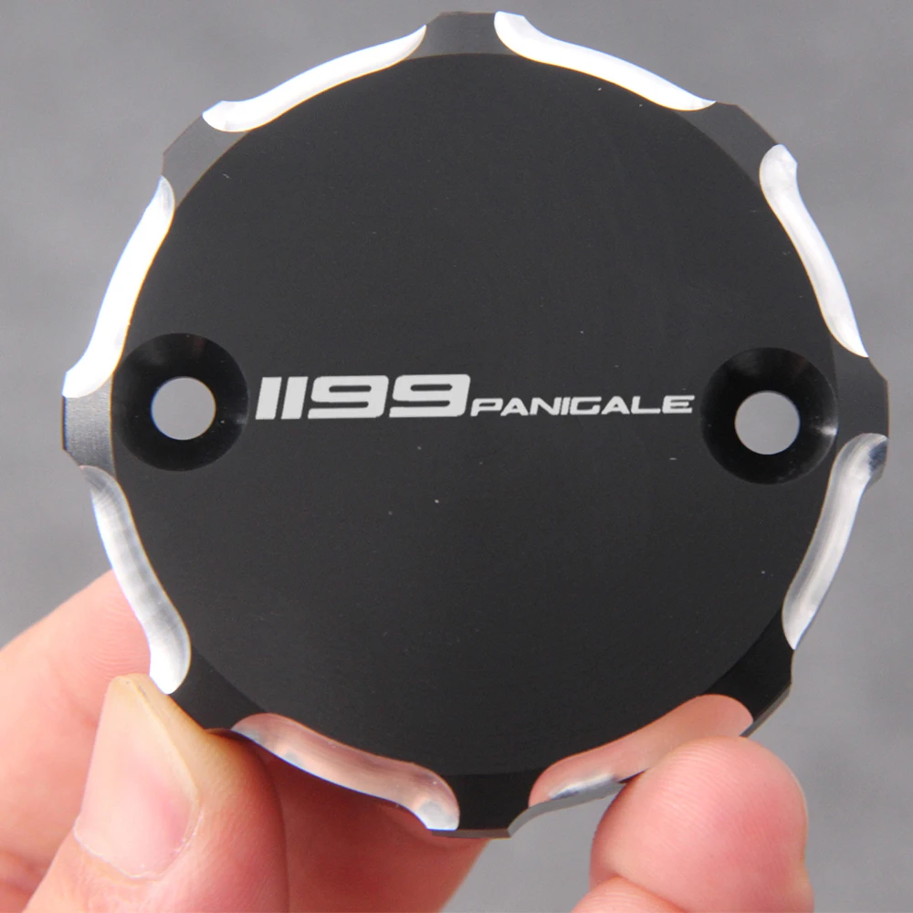 

For Ducati 1199 Panigale /S 2012-2014 2013 Motorcycle Front Brake Fluid Reservoir Cap Cover Clutch Tank Oil Cup Cover