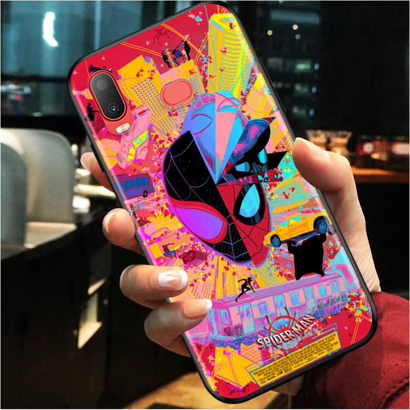 

Marvel spider man ART for Samsung A3 A5 A6 A7 A8 A9 A6S A750 A8S 2016 2017 2018 Star Plus TPU Black Phone Case