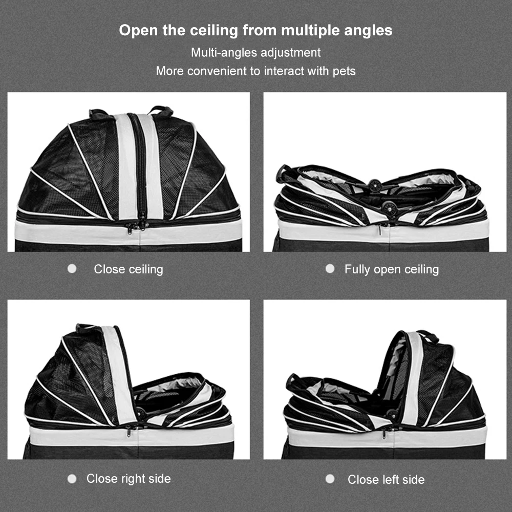 

Pet Trolley Bag Pet Rolling Carrier Pet Travel Carrier Dog Carrier with Wheels for Cats