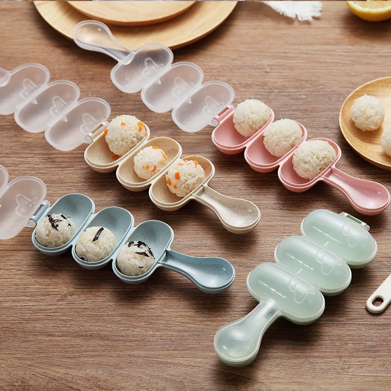 1 шт. DIY милый мини ролл для риса и овощей устройство приготовления мясных шариков