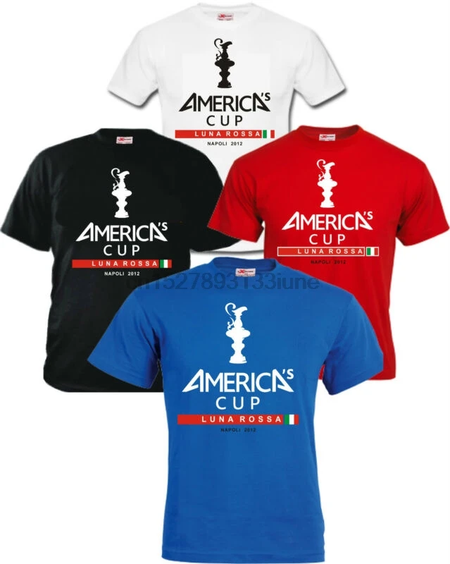 

T-SHIRT MAGLIETTA AMERICA'S CUP - LUNA ROSSA - REGATA NAPOLI