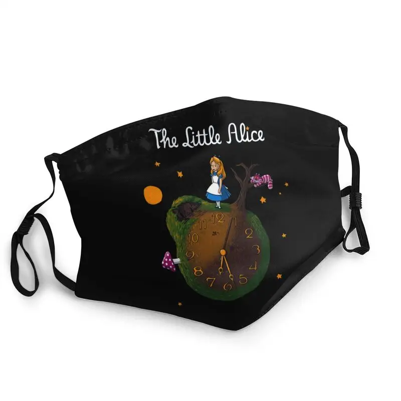 

Washable The Little Prince France Fiction Mouth Mask Classic Little Alice Fairy Tale Mask Anti Dust Protection Respirator Muffle