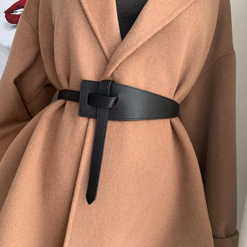 

2022 Corset Wide Belts Pu Leather Slimming Body Belts for women Elastic Waist Belts cinto sobretudo feminin ceinture femme fajas