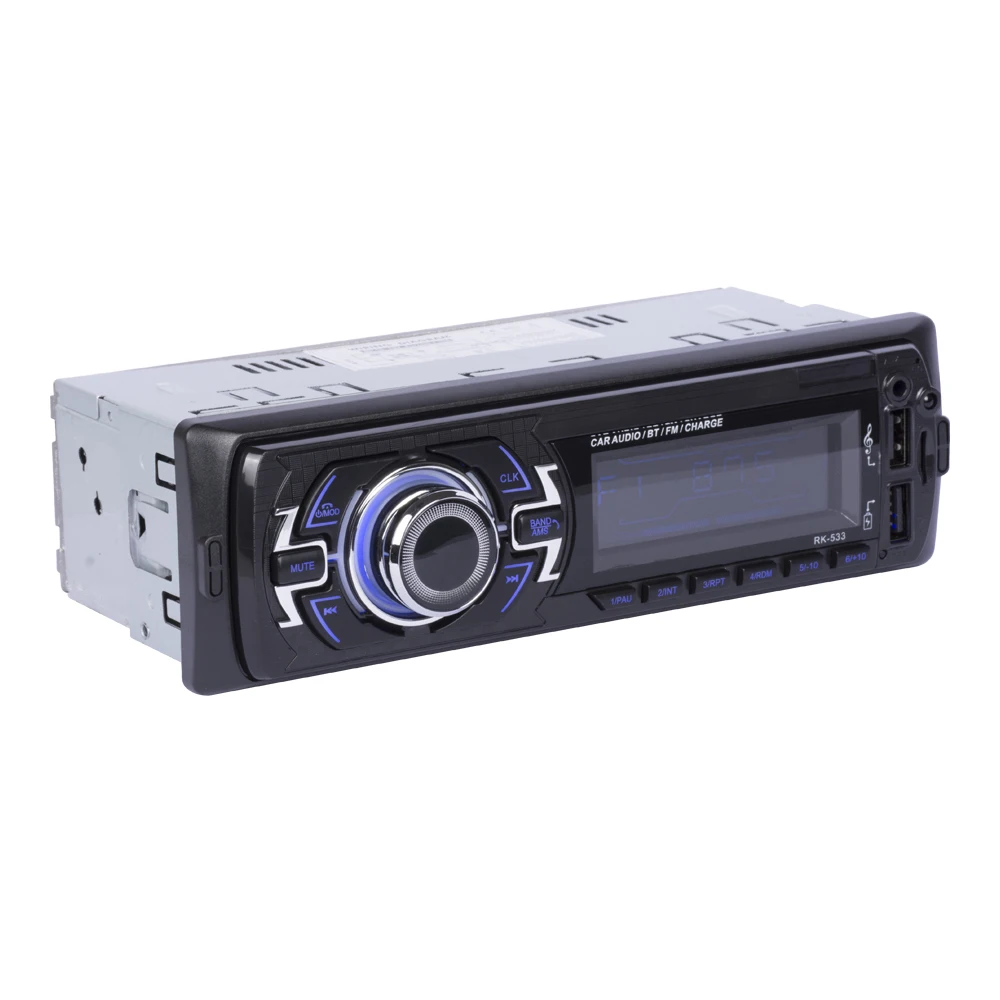 RK 533 12V Универсальное 1 Din автомобильное радио FM RDS Фиксированная панель Европа