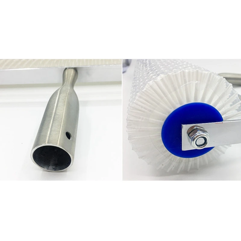 

Diy 20 Inch 28Mm Spiked Aeration Floor Roller Hand Tools Self Levelling Cement Defoaming Roller Screed Tools Accessories