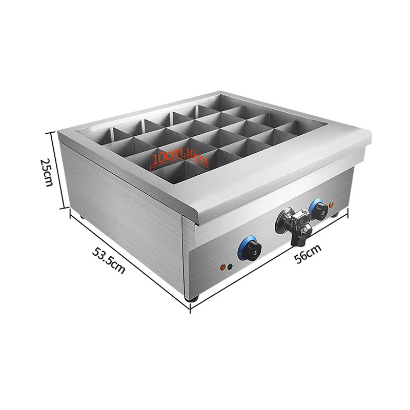 20 ячеек Oden Cooker Коммерческая электрическая машина для приготовления пищи 4600 Вт