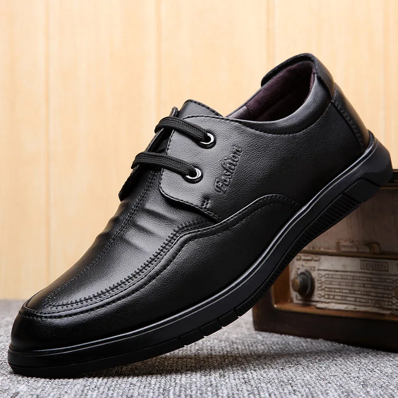 

Men's Leather Shoes Fashion Classic Business Office Oxford Shoes Breathable Comfortable Casual Loafers Luxury Elegant Male Shoes