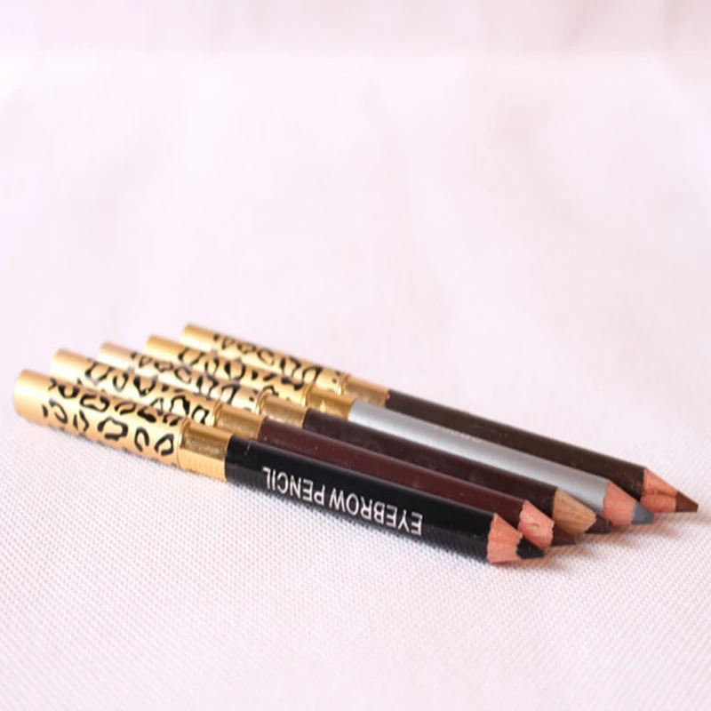 Водостойкая Женская ручка для бровей с двойной головкой стойкая черная и