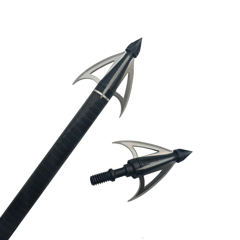 Стрелы из лука с зернистой поверхностью 100 наконечники стрелы 3 лезвиями стрел