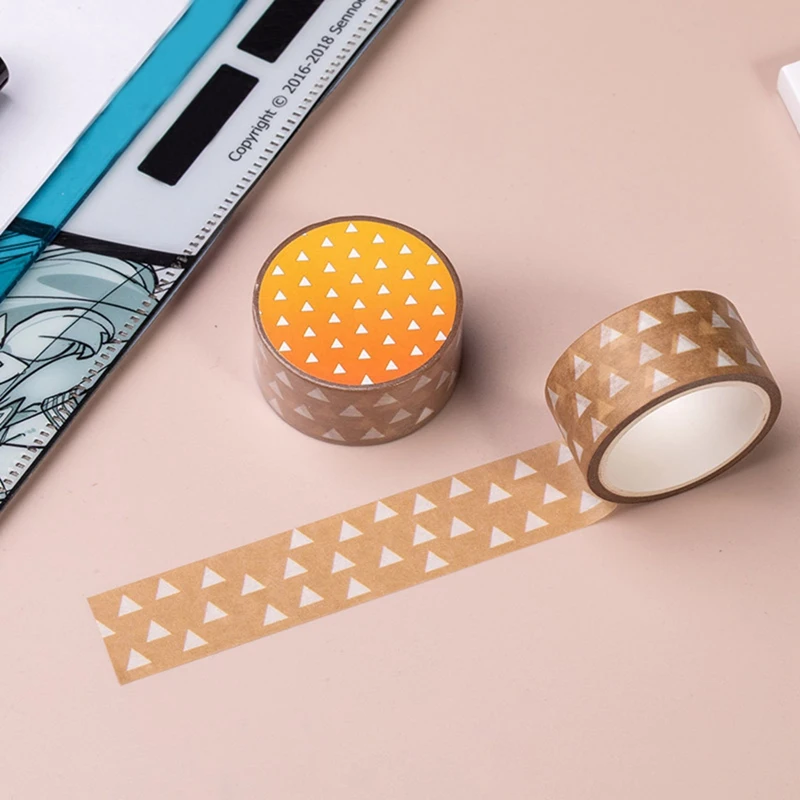 

Anime Demon Slayer: Kimetsu No Yaiba Tanjirou Nezuko Masking Washi Tape Student Stationery DIY Decor Decal Stickers