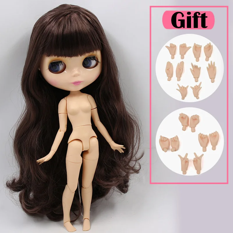 doll hand ab ICY Blyth Кукла № 2 глянцевое лицо натуральная кожа суставное тело 1/6 BJD Специальная цена 1/4 BJD, Pullip, Jerryberry, Licca игрушка подарок - Цвет: doll hand ab