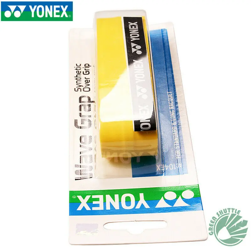 Новинка 2020 оригинальные спортивные аксессуары для бадминтона Yonex ручки AC104EX 3