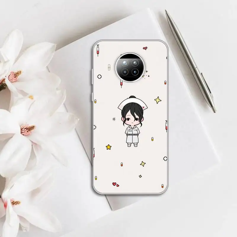 

Medicine Doctor Nurse Phone Case Transparent for Xiaomi mi note 10 8 9 t HUAWEI p30 40 11 Samsung S 8 9 10 20 pro lite