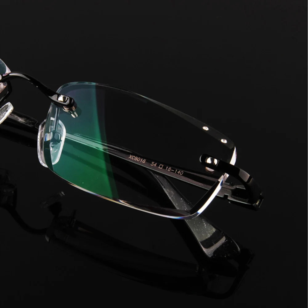 Роскошная индивидуальная ручная оправа из чистого титана высокоэластичные