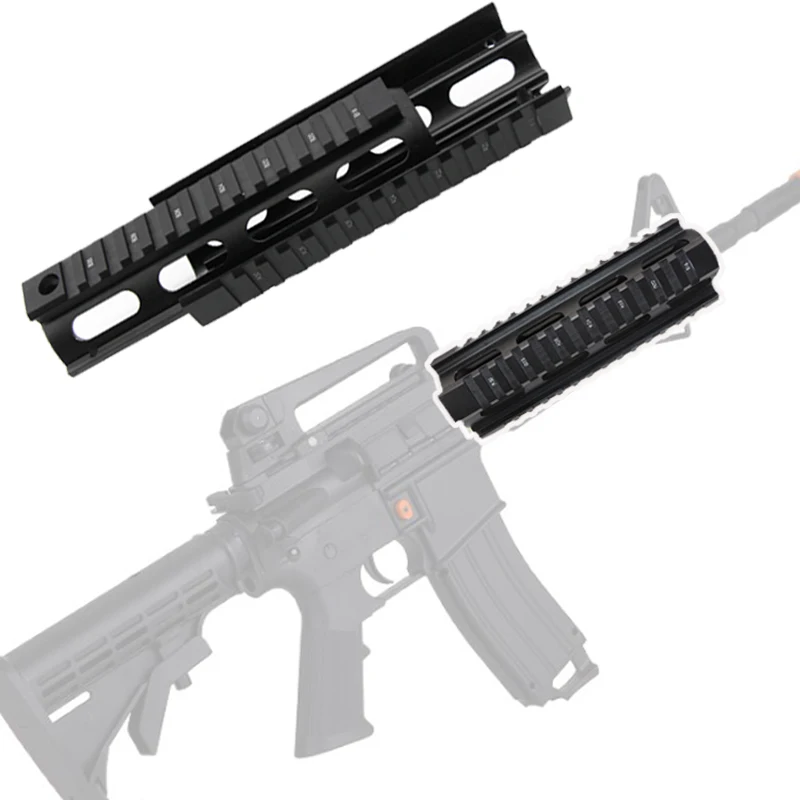 6 7 inc тактическая охотничья AR 15 рукоятка M4 винтовка карабин рис Quad Rail 2 шт. съемка