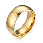 Кольца из карбида вольфрама, обручальные кольца для мужчин и женщин, золотистые модные ювелирные украшения, мужские кольца, свадебные кольца 864 мм