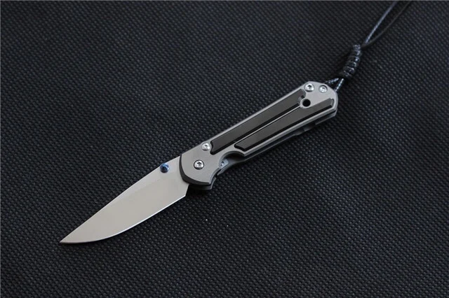 Zirconium alloy Kevin John мини себенца 21 складной нож M390 лезвие TC4 Титан Ручка Открытый Отдых на природе охотничий нож Карманные Ножи EDC - Цвет: Zirconium alloy