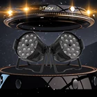 Лампа Djworld Zoom LED 18x18 Вт, RGBWA, УФ, алюминиевая, для клубов, театров, вечеринок, концертов, дискотек