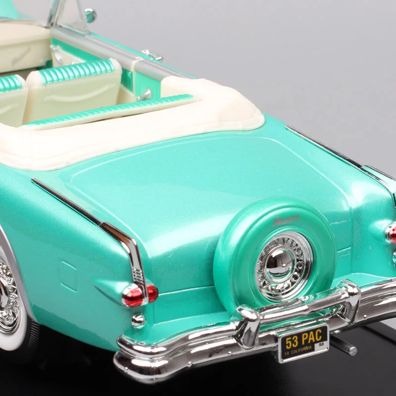 Большой Классический 1/18 масштаб Road Signature 1953 Packard caribbean роскошный винтажный автомобиль Diecasts& Toys автомобили модели thumbnails