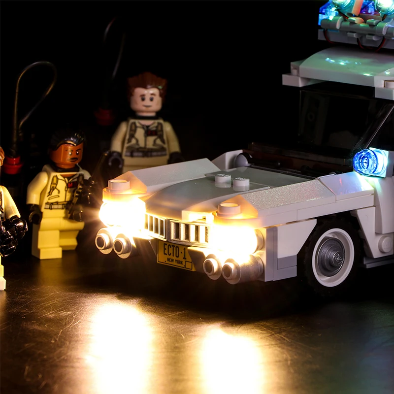 Светильник КА для 21108 строительных блоков Ghost Ecto-1 Busters совместимы с 16032