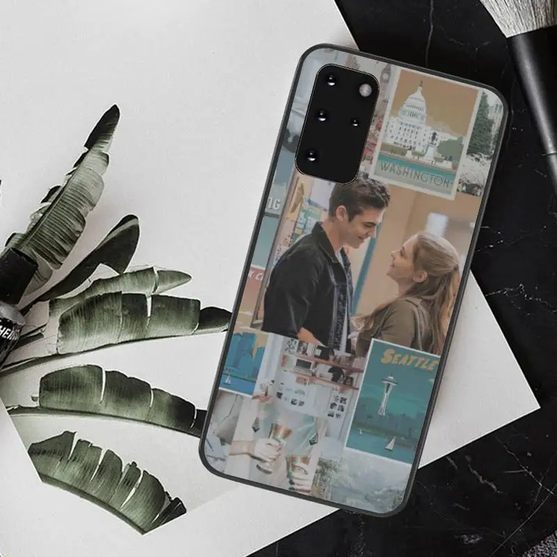 Чехол-накладка CUTEWANAN для Samsung S20 plus Ultra S6 S7 edge S8 S9 S10 5G из мягкого ТПУ черный |