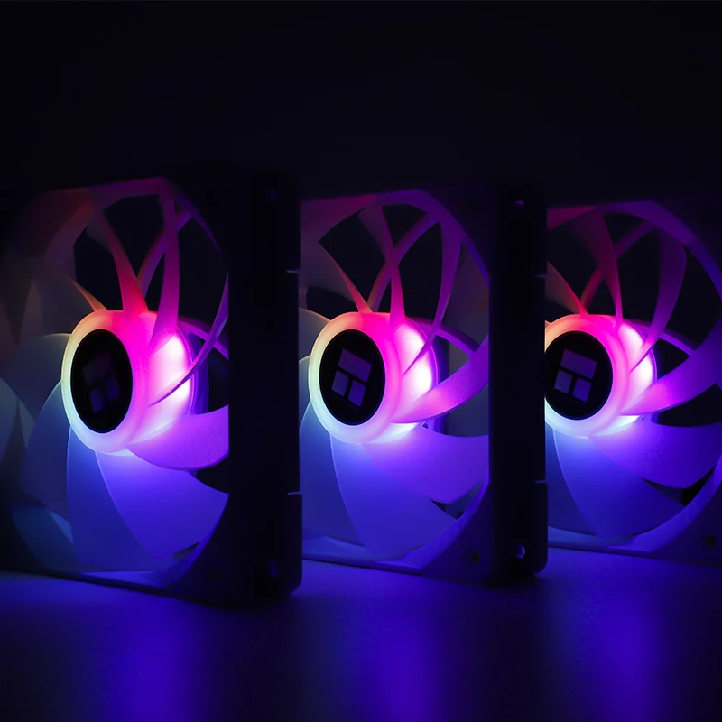 Thermalright TL-C12RW-S X3 120 мм вентилятор обратного хода 5В 3PIN ARGB CPU кулер белый Symphony тихий