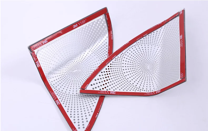 1 пара дверных стерео динамиков для стайлинга автомобиля обшивка алюминиевого