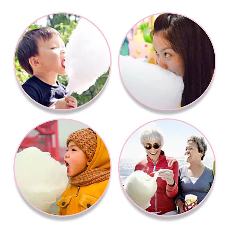 110 В Мини Сладкая автоматическая машина для изготовления хлопковых конфет