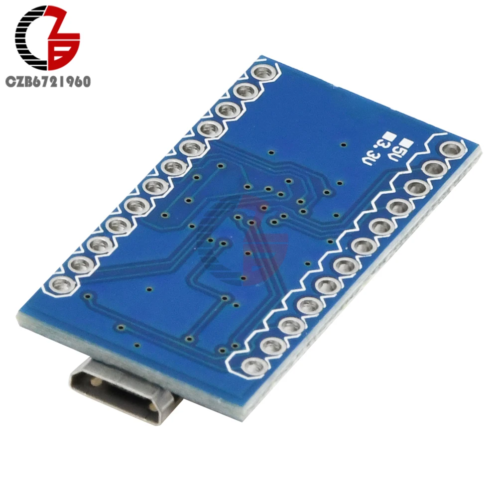 Micro USB ATmega32U4 Pro 3 V 8 МГц Доска модуль для Arduino Leonardo ATMega 32U4 контроллер заменить