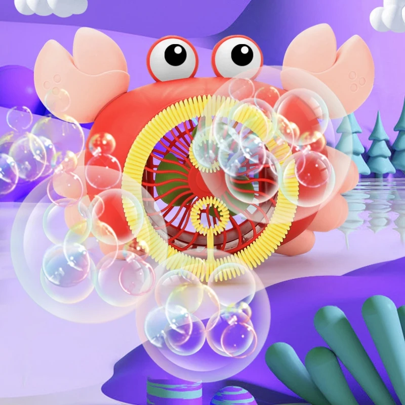 

Игрушка-воздуходувка для пузырей, автоматическая машина для пузырей для детей, малышей, мальчиков, девочек, дует пузырьки, милая машина для ...