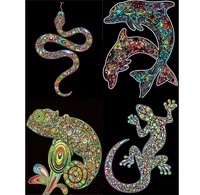 diamond embroidery gecko snake adults crafts wall decoration abstract animals jewel cross stitch handmade mosaic paint