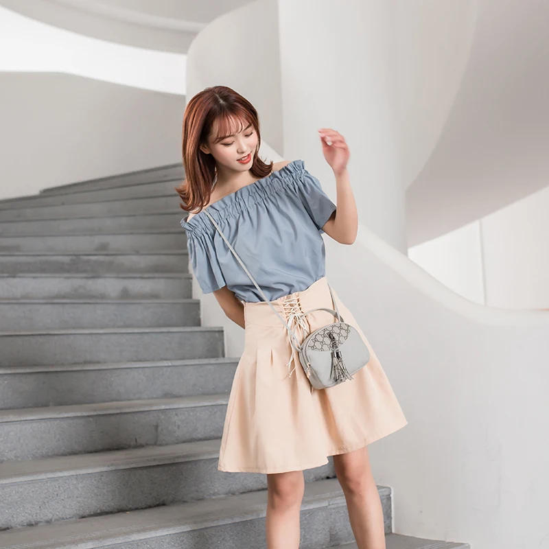 Новый дизайн модная простая женская сумка через плечо Женская стильная