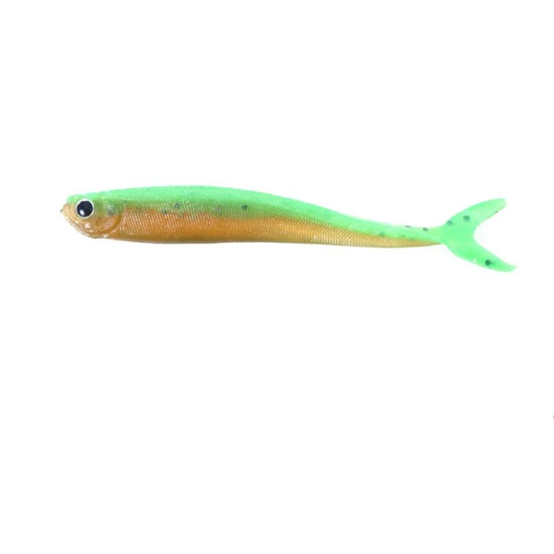 

10PCS/lot Lure Wobblers Fishing Lure 10cm-5.3g Artificial Double Color Silicone Swimbait Vivid Pike Bass Lure Isca